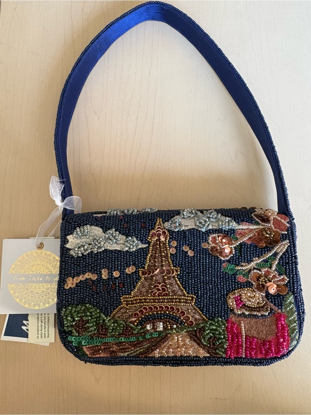Beaded Paris Bag
